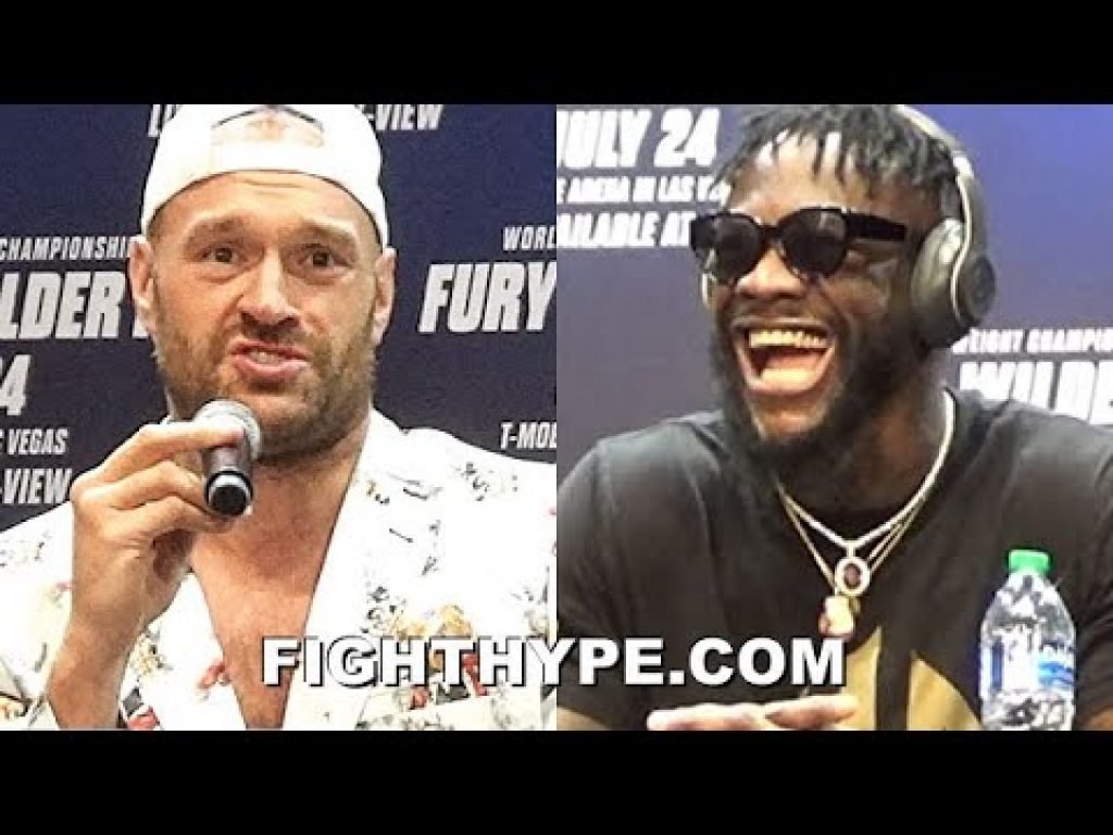 HIGHLIGHTS | TYSON FURY VS. DEONTAY WILDER 3 KICK-OFF PRESS CONFERENCE & LONGEST FACE OFF EVER