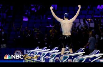 Jake Mitchell’s solo swim: the most bizarre, dramatic race at Olympic trials | NBC Sports