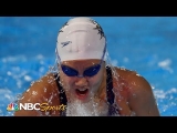 13 year old Kayla Han’s INCREDIBLE comeback win at US Swimming Trials