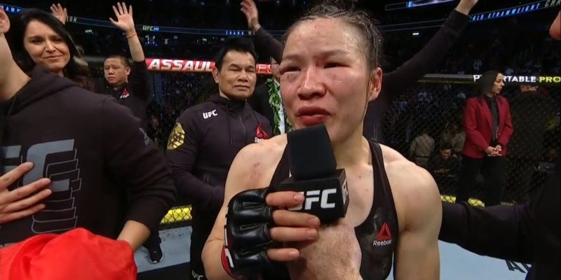 UFC 248: Zhang Weili & Joanna Jedrzejczyk Octagon Interviews