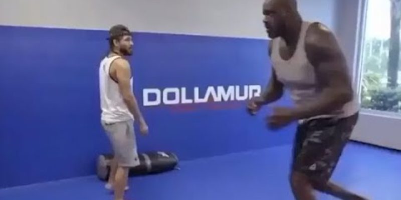 Jorge Masvidal Teaches Shaquille O’Neal A Lesson In Power