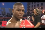 Floyd Mayweather wins his pro boxing debut by knockout in 1996 | ESPN Archive