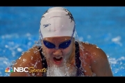 13 year old Kayla Han’s INCREDIBLE comeback win at US Swimming Trials