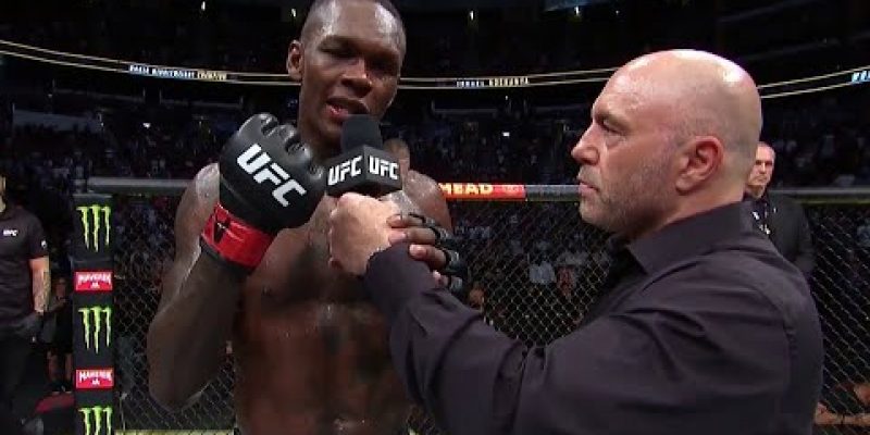 UFC 263: Israel Adesanya Octagon Interview