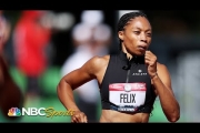 Allyson Felix wins 400m heat, one step closer to 5th Olympic team