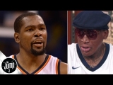 Dennis Rodman calls Kevin Durant’s OKC comments ‘selfish’ | The Jump