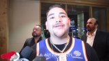 ANDY RUIZ REVEALS WHAT HE TOLD ANTHONY JOSHUA DURING FACE OFF!
