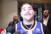 ANDY RUIZ REVEALS WHAT HE TOLD ANTHONY JOSHUA DURING FACE OFF!