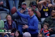 Peyton Manning Shows He Can Still Throw It Deep During Nuggets Game