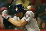 MLB Houston Astros Players Getting Hit by pitches (Intentionally)