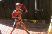 Kids Speedy Boxing Training Exercise