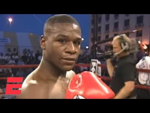 Floyd Mayweather wins his pro boxing debut by knockout in 1996 | ESPN Archive