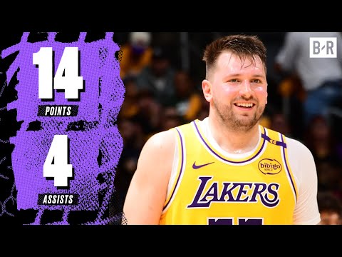 Luka Doncic Makes His Lakers Debut With 14 Points, 4 Assists – Full Highlights