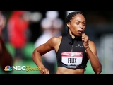 Allyson Felix wins 400m heat, one step closer to 5th Olympic team