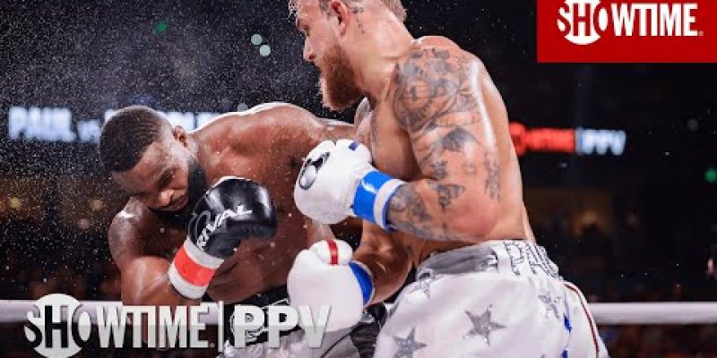 Jake Paul Scores Insane KO of Tyron Woodley In Round 6