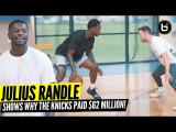 This Is Why The Knicks Paid Him $62 Million! Julius Randle Killing Open Run