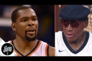 Dennis Rodman calls Kevin Durant’s OKC comments ‘selfish’ | The Jump