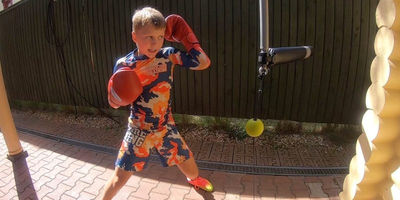 Kids Speedy Boxing Training Exercise